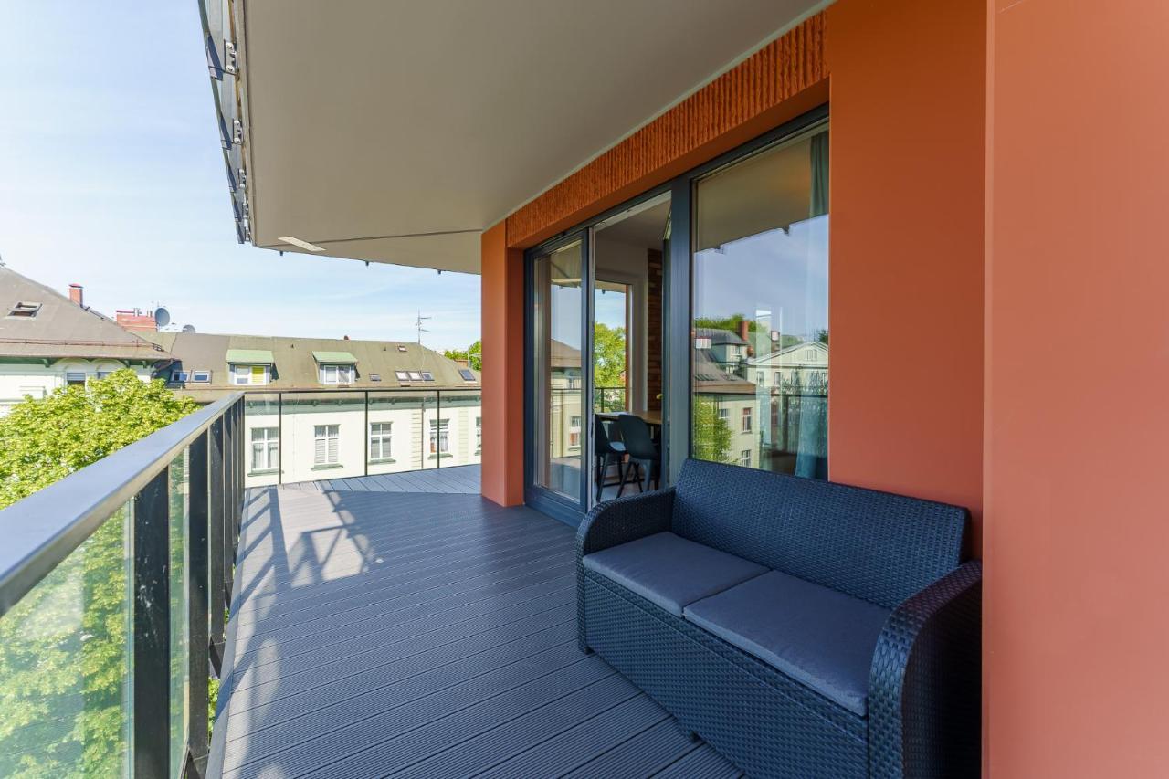 شقة Wyspa Solna Apartament Lux كولوبرزيغ المظهر الخارجي الصورة